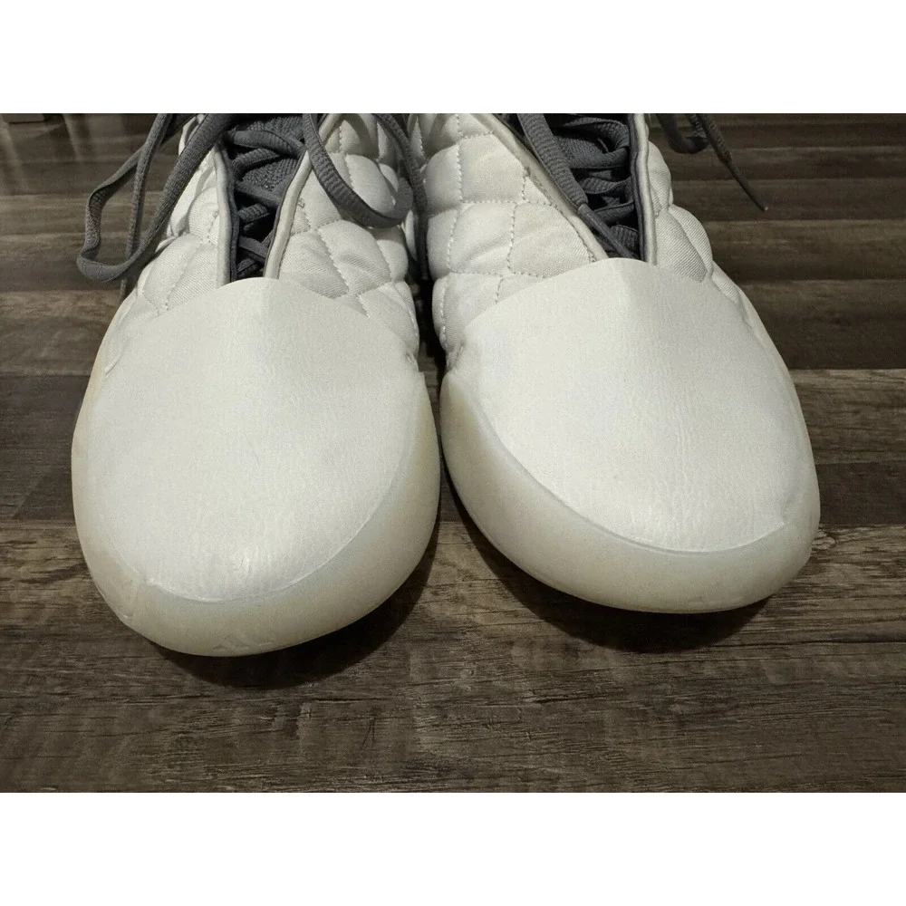 Adidas Harden Volume 7 Chalk‎ White Grey Athletic Shoes Men's Size 12 (IE9257)